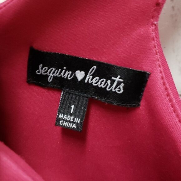 Sequin hearts dress - Picture 2 of 3